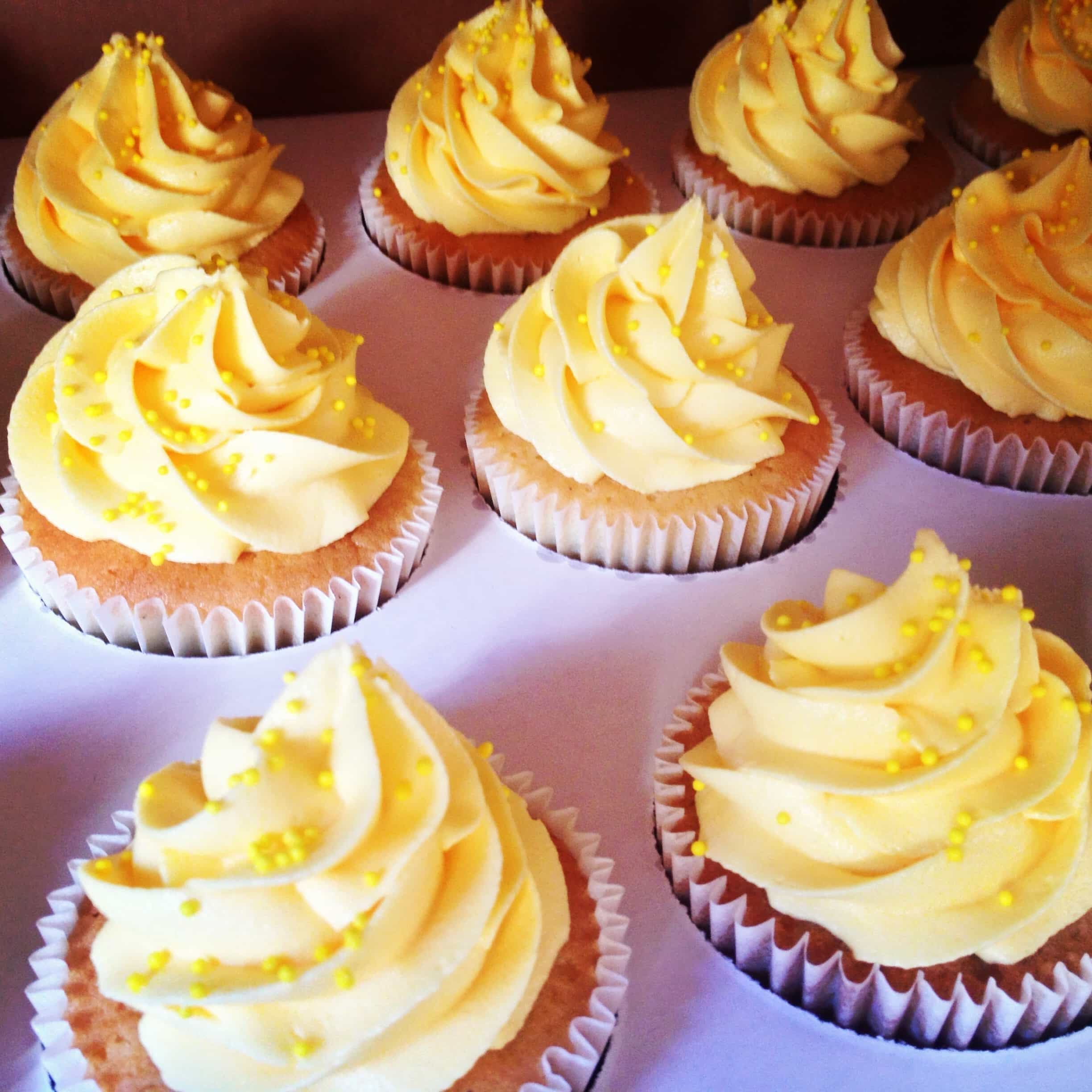 Vegan Lemon Cupcake recipe Hello Cuppies