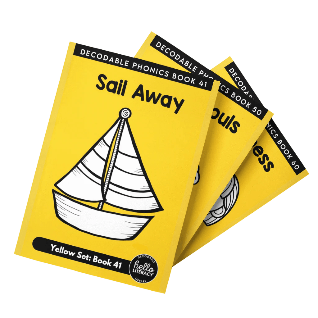 Hello Decodables Yellow Fiction Books Single Pack