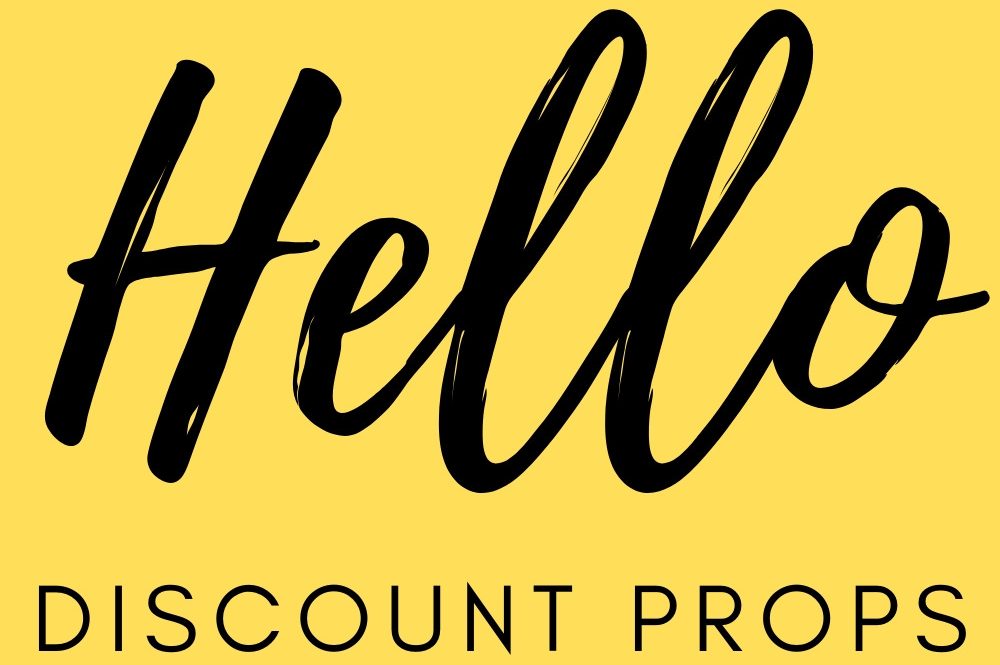 Funny signs Hello Discount Props