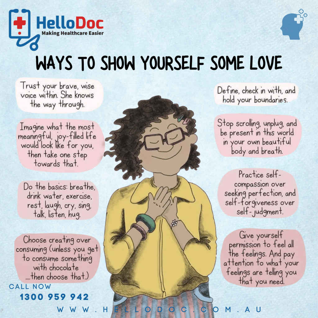 Ways to show yourself some love HelloDoc
