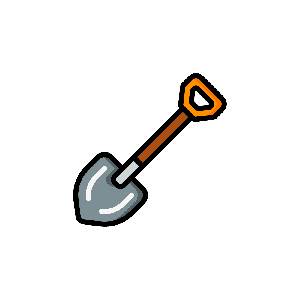 How To Draw A Shovel In (6) Easy Steps For Kids