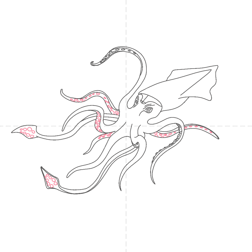 How To Draw A Kraken In (15) Easy Steps For Kids