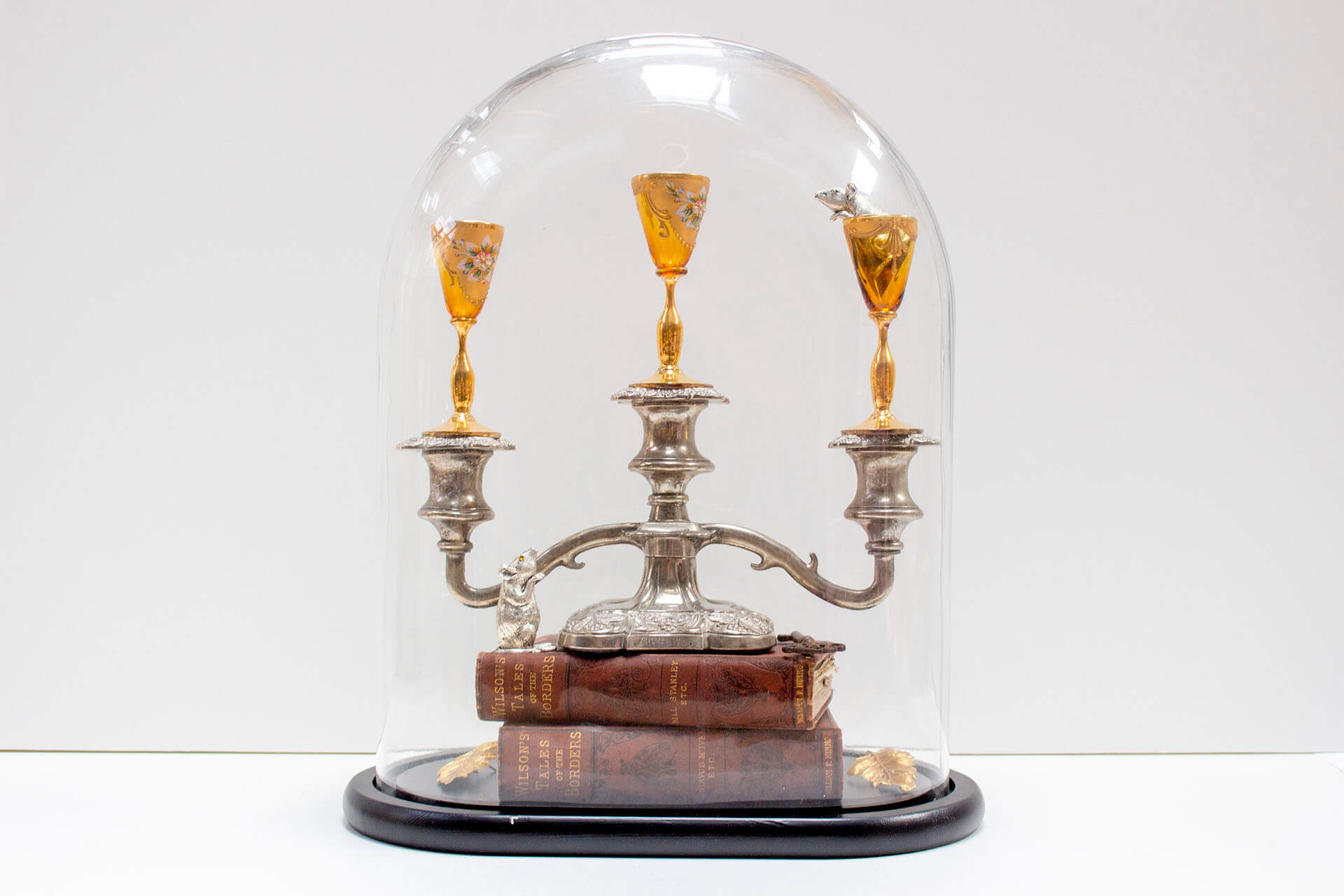 Bespoke Bell Jars Hello Flamingo