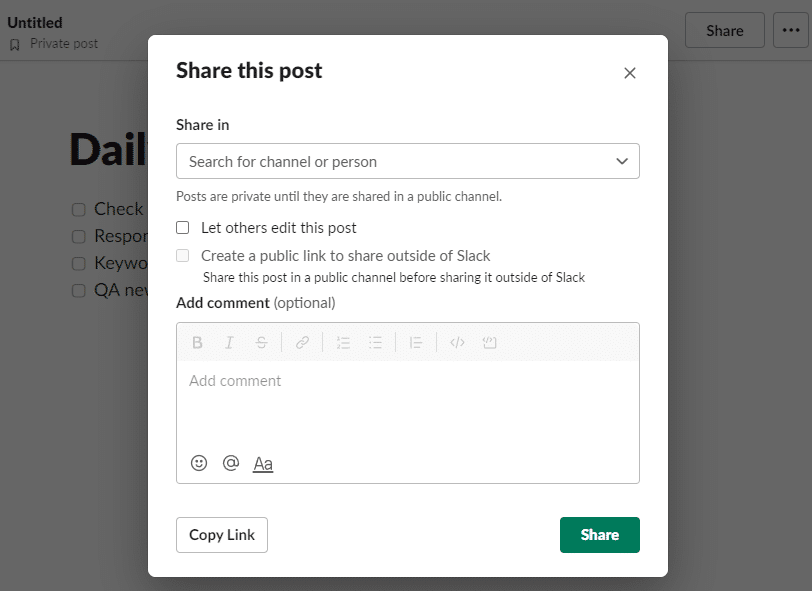 How to Create a Slack ToDo List Flamingo