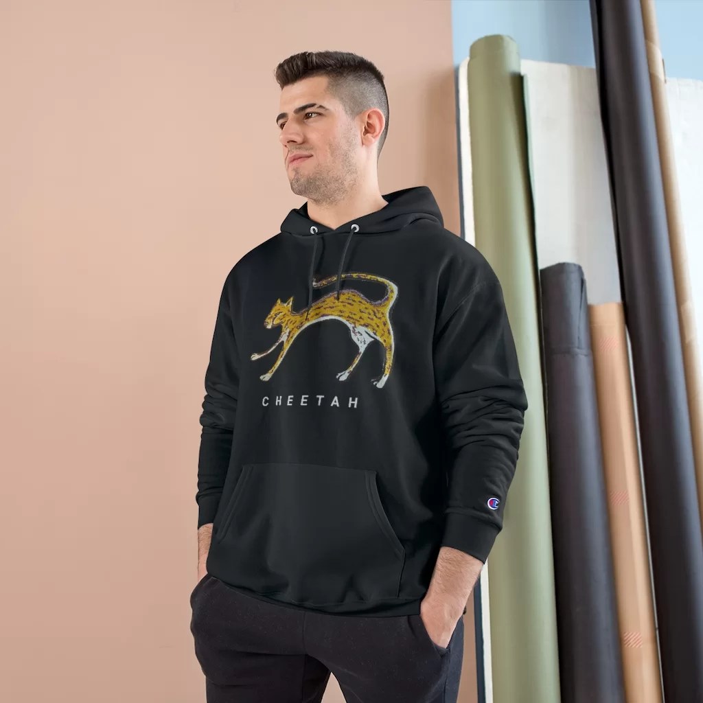 Cheetah The Brand of Speed Champion Hoodie Friendly Fox