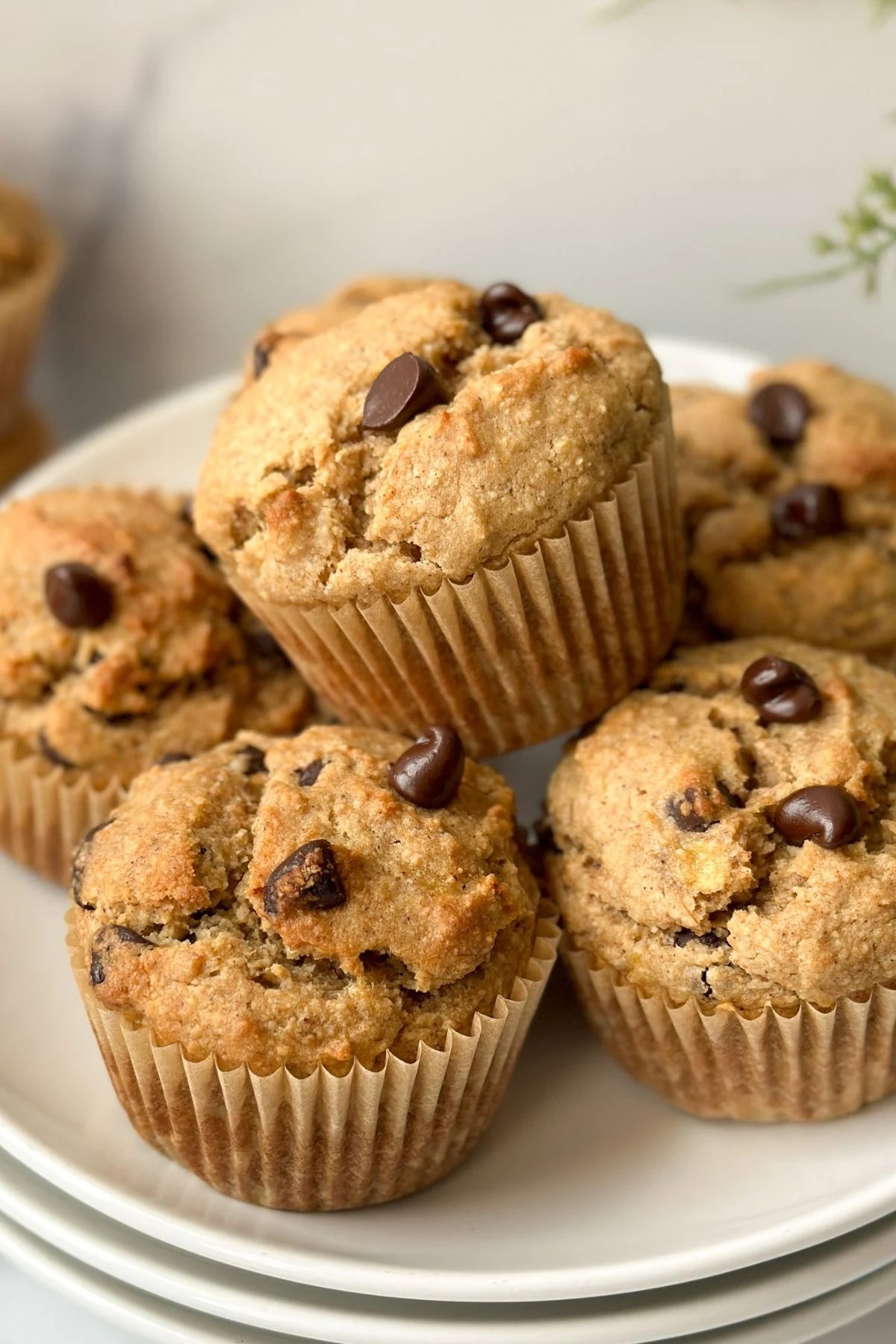 Eggless Banana Muffins