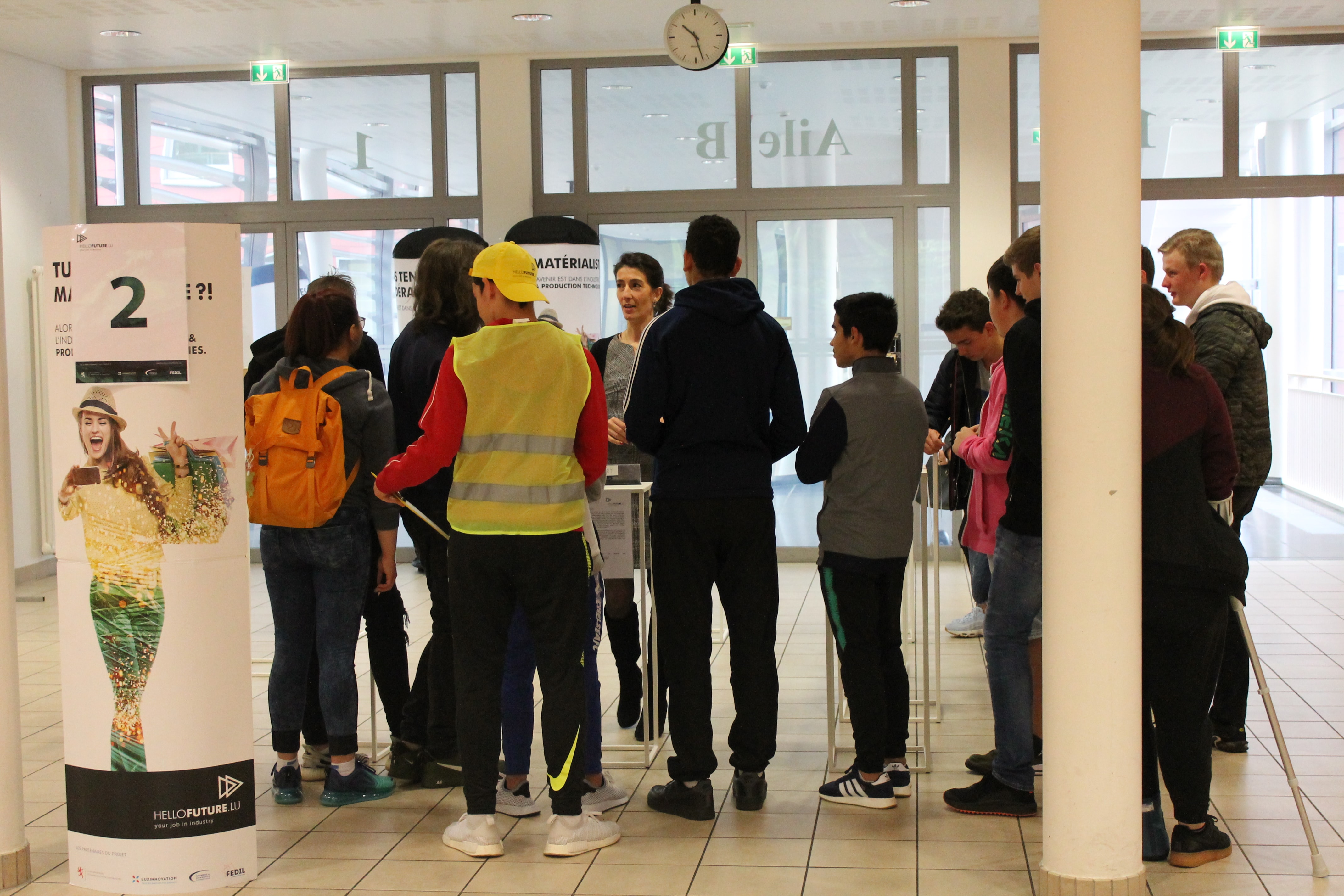 Lycée des Arts et Métiers Campus Dommeldange (2) Hello Future