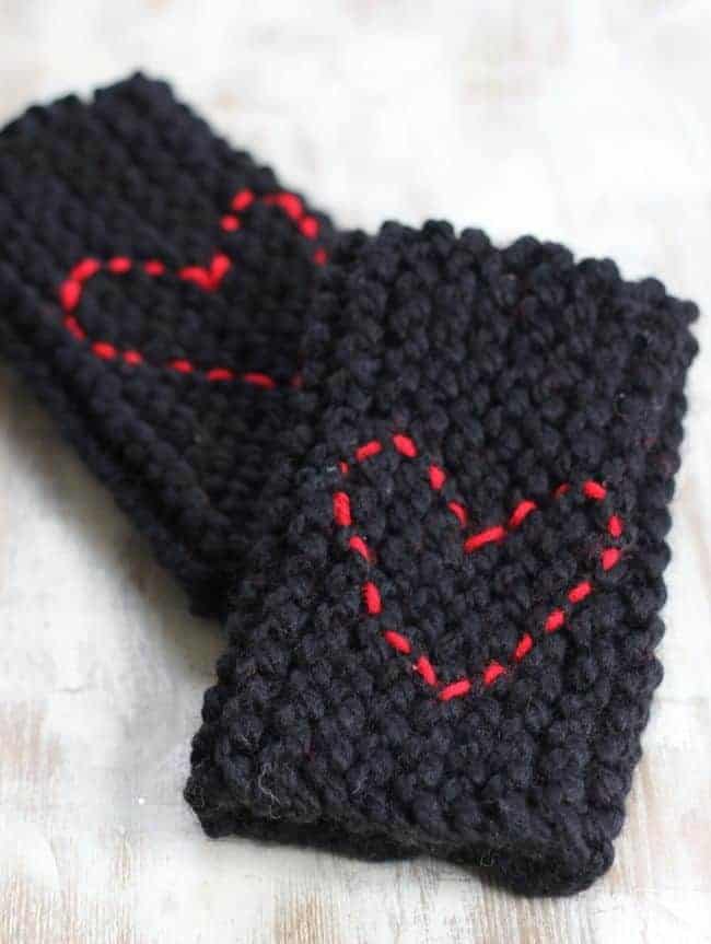 DIY Fingerless Gloves Knitting Tutorial
