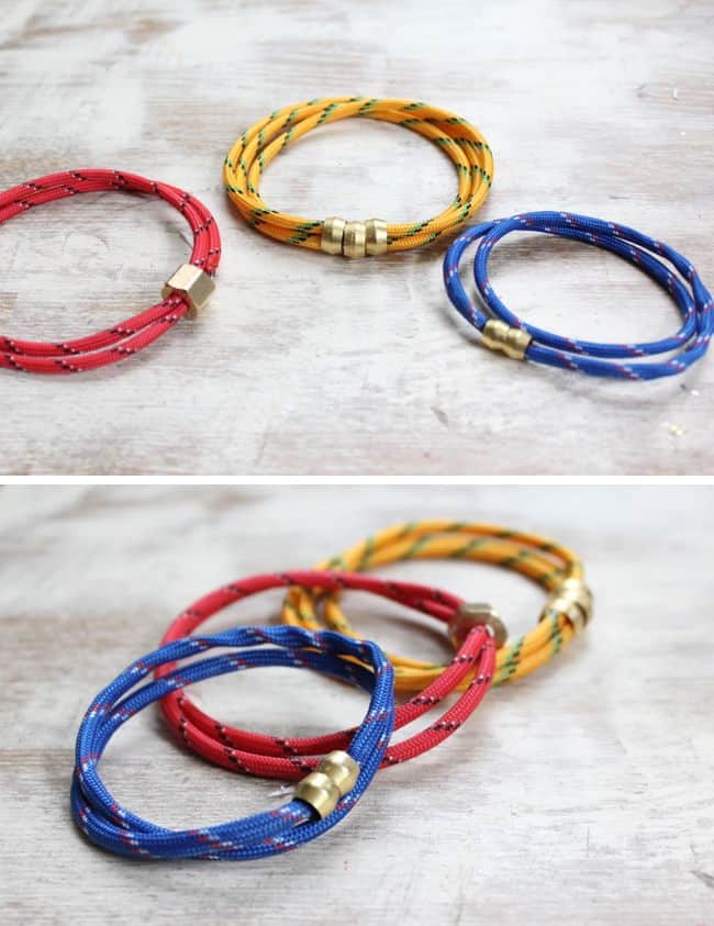 DIY 3 Last Minute Rope Bracelets for Dad Hello Glow