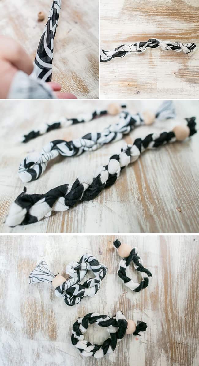 5 Minute DIY Scarf Twist Bracelet Hello Glow