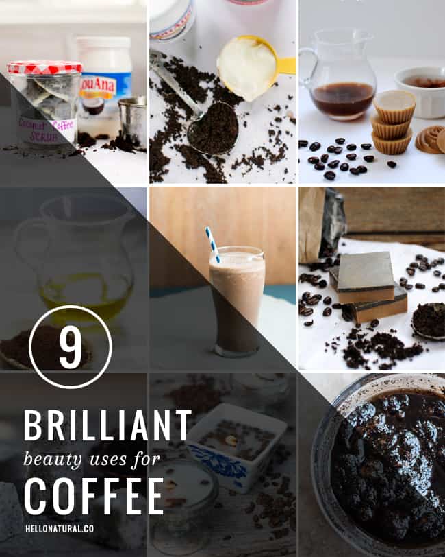 Coffee Scrub 9 Uses for Coffee Grounds HelloGlow.co