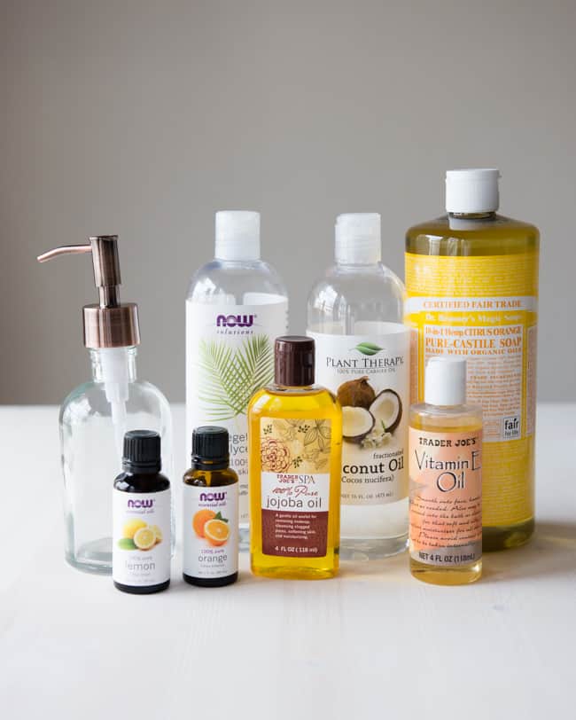 DIY Moisturizing Citrus Body Wash Hello Glow