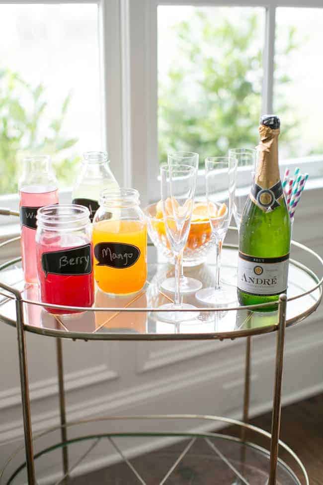 How To Make a Fresh Juice Mimosa Bar Hello Glow