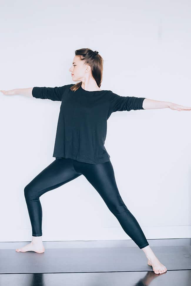 Yoga For Pregnancy 5 Strengthening Poses To Try Hello Glow