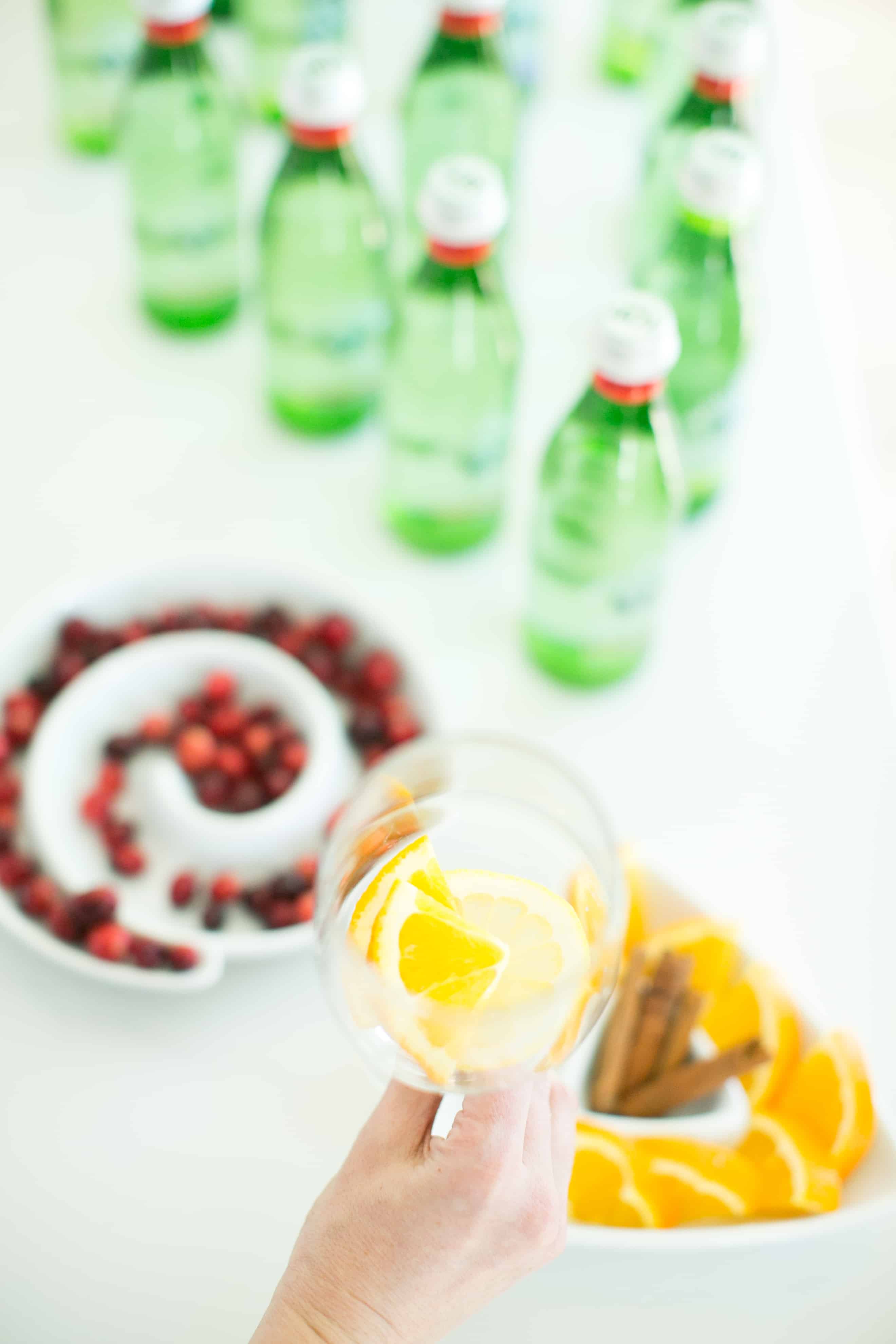 Our Infused Water Holiday Party Hello Glow