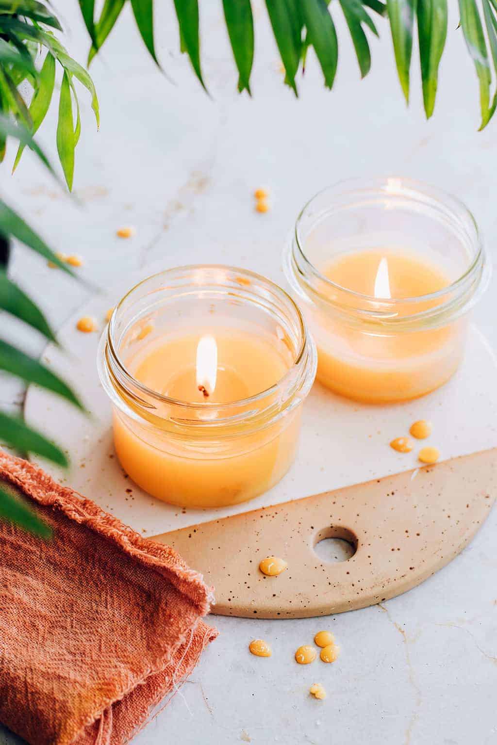 Diy Beeswax Candles With Coconut Oil / Homemade Beeswax Coconut Oil