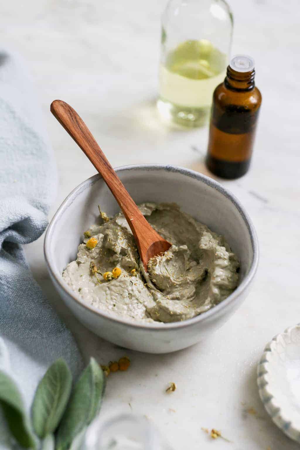 DIY Clay Hair Mask To Detox Your Locks + Nourish The Scalp Hello Glow