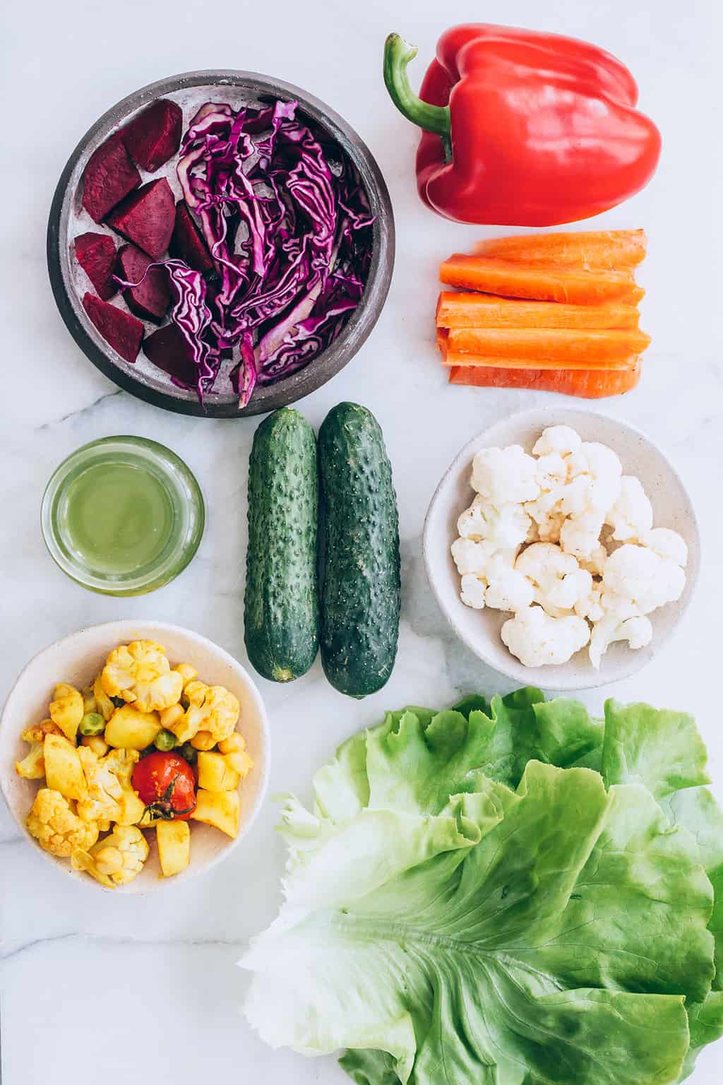 Here's What It Looks Like To Get 8 Servings Of Vegetables In A Day