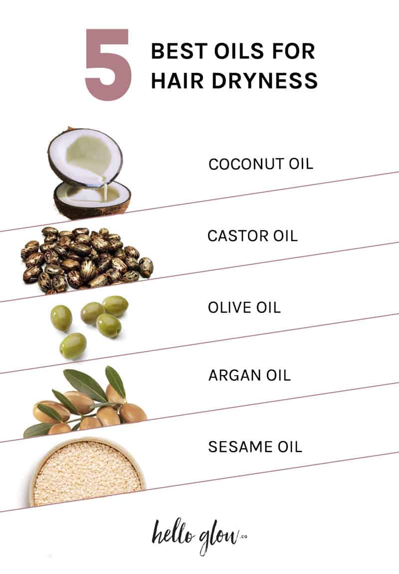 Natural Conditioners The Best Oils for Hair Dryness Hello Glow