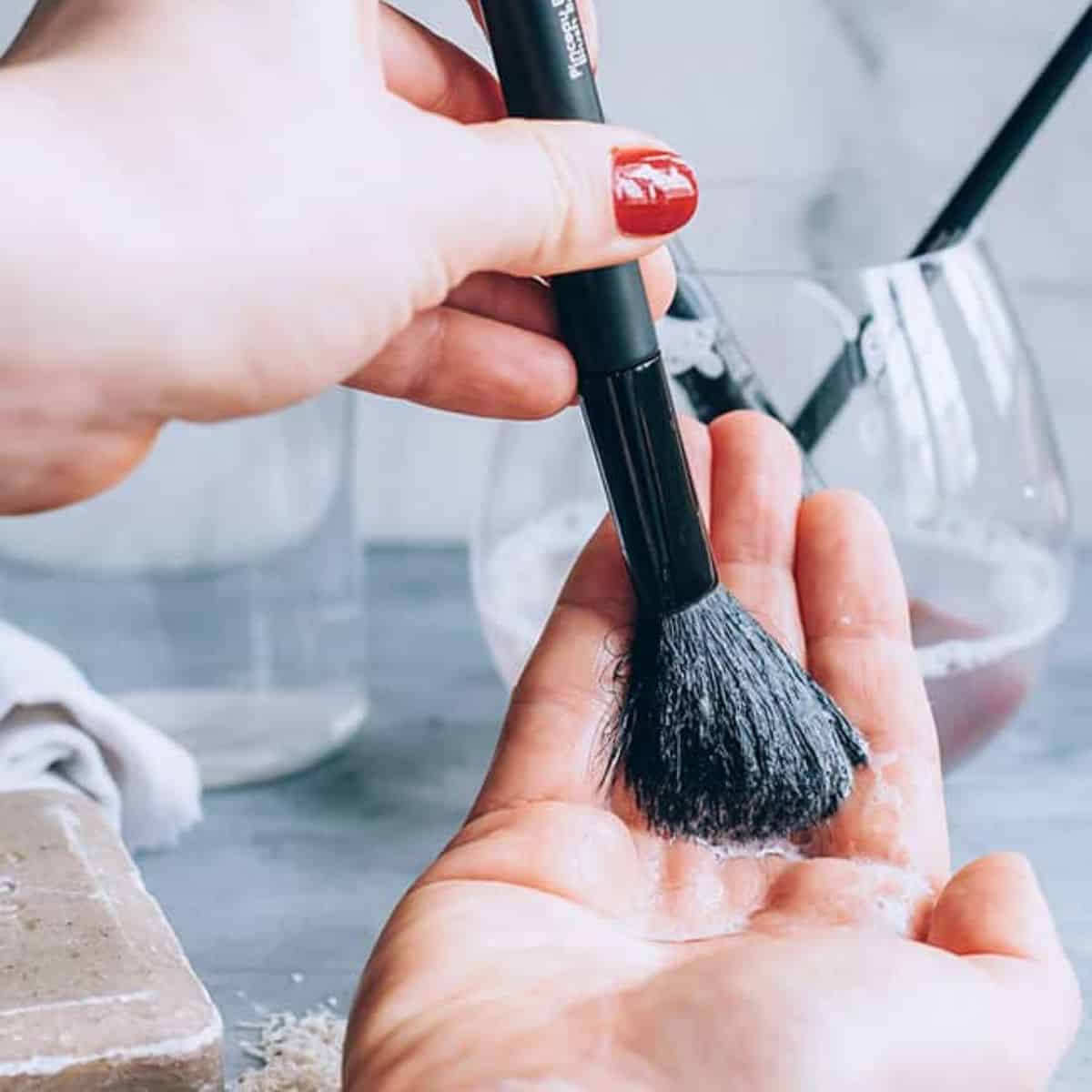 Diy Quick Makeup Brush Cleaner Saubhaya Makeup