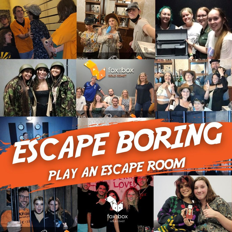FoxinaBoxEscapeRooms Hello Gold Coast