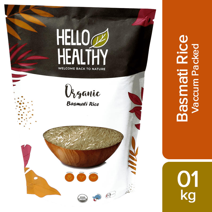 Organic Basmati Rice Hello Healthy