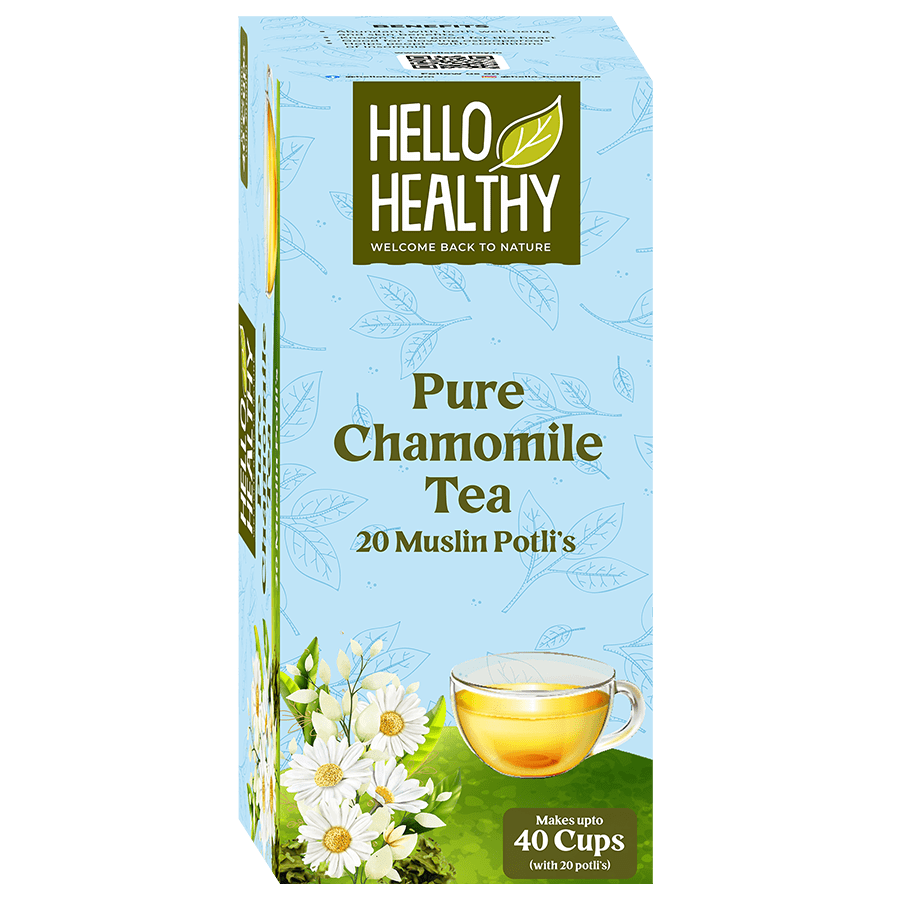 Pure Chamomile Tea Hello Healthy
