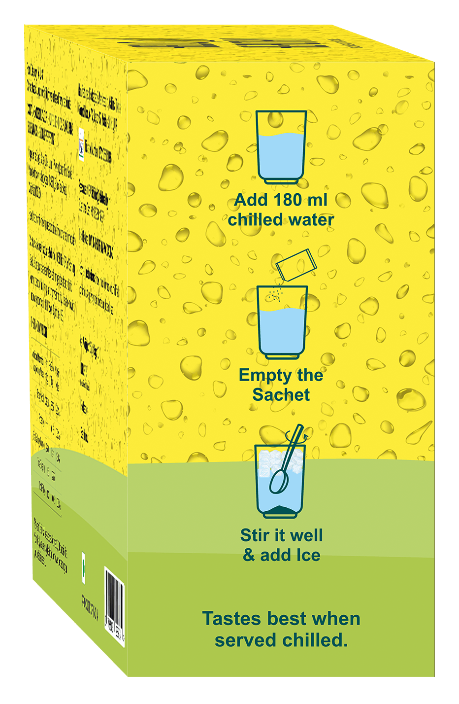 Hello Healthy Probiotic Peach & Lemon Peppermint Iced Tea Pack of 2 Set