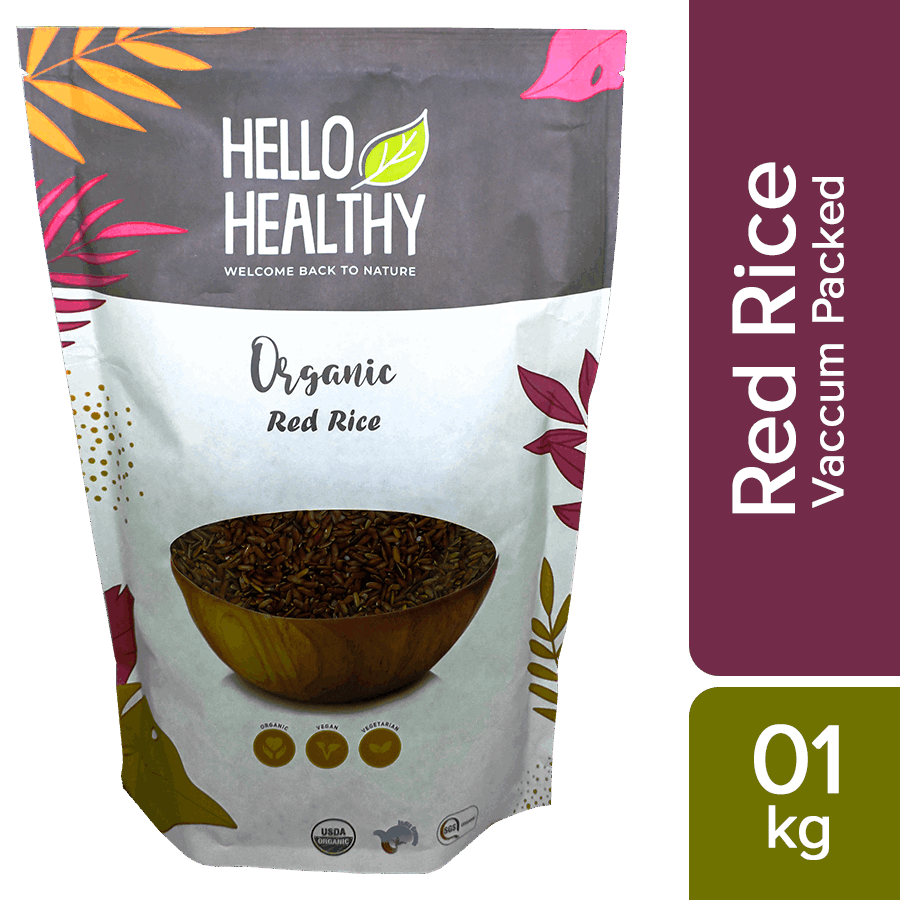 Organic Red Rice Hello Healthy