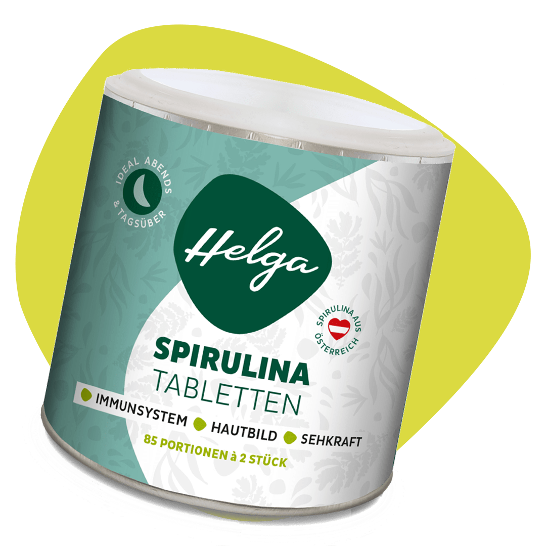 HELGA Spirulina Tabletten Hello Helga