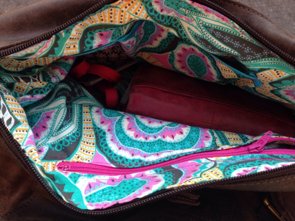 how to reline a bag Hello! Hooray!