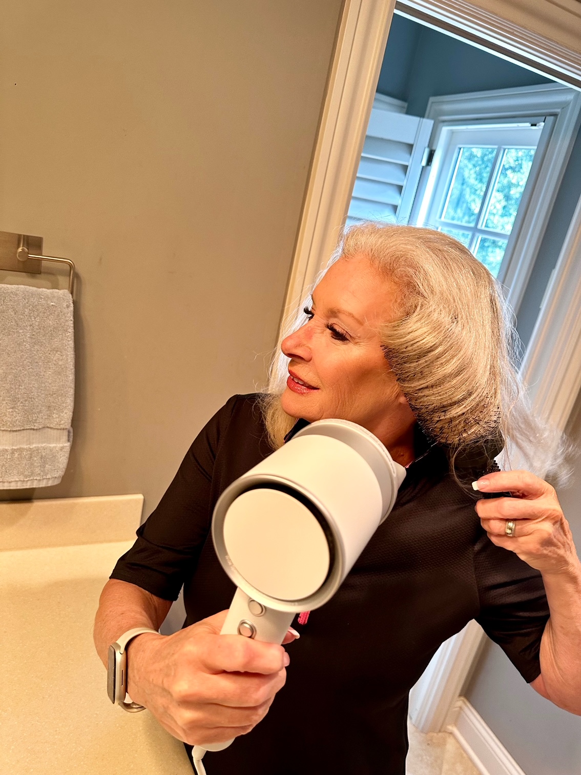 Hair Care with the Zuvi Halo Dryer | Hello I'm 50ish