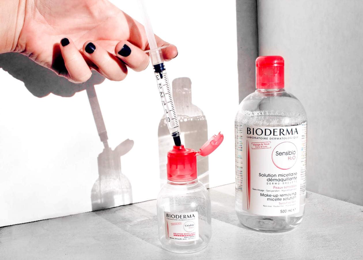 Beauty Hack // How to Refill Your Travel Sized Bioderma