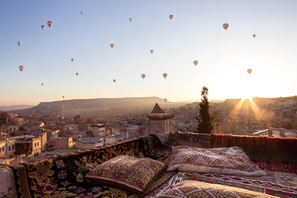 All About Cappadocia Hot Air Balloon Rides + 6 Best Views From the Ground