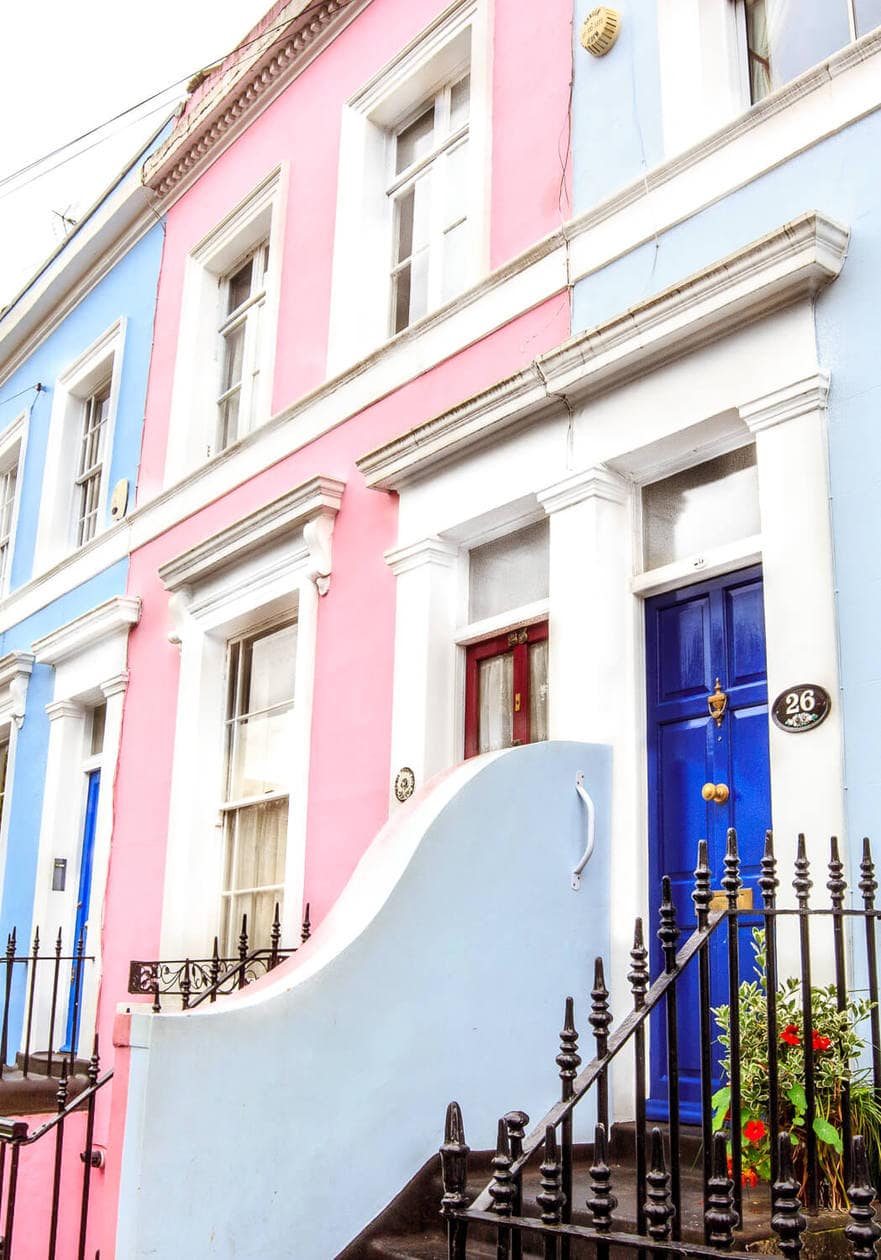 A Guide to Discovering London's Most Photogenic Notting Hill Houses