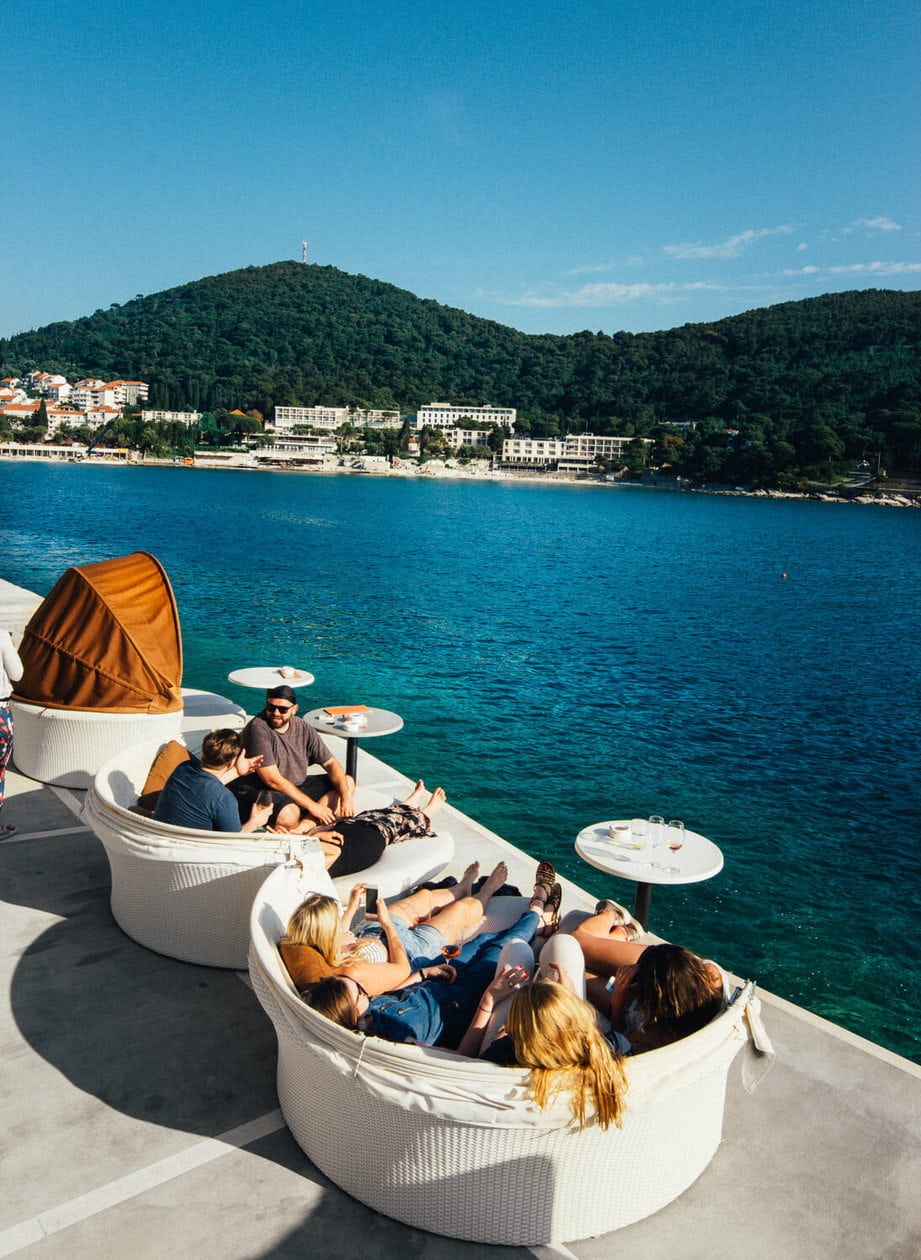 Cave Bar Dubrovnik Drinks, Good Food and a Bangin' View