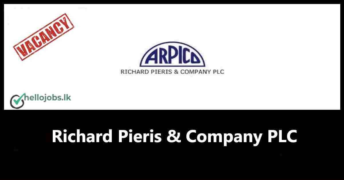 Accountant Plantation Richard Pieris & Company PLC Job Vacancies
