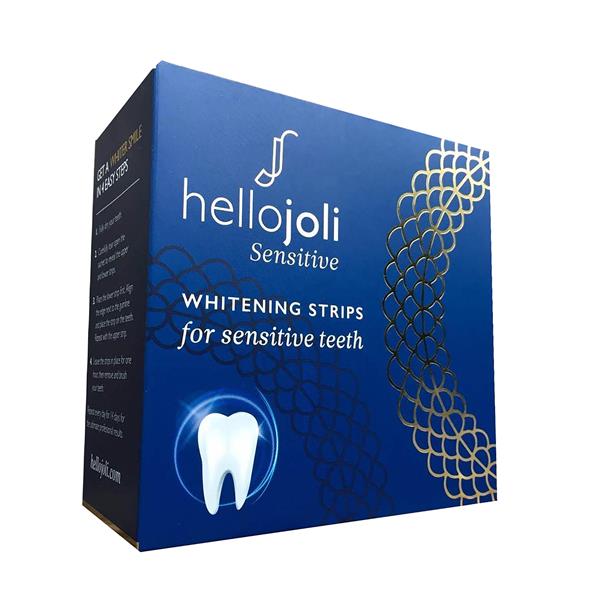 hello joli Sensitive WHITENING STRIPS for sensitive teeth hello Joli