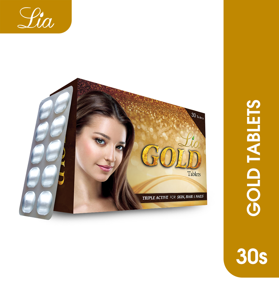 Lia Gold Tablet 30's hello ladies