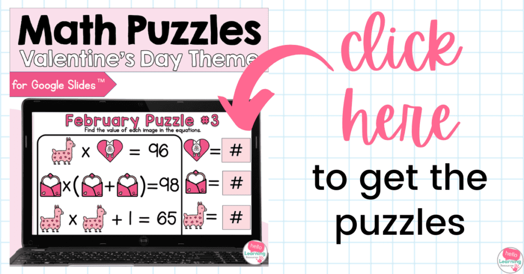 Valentine's Day Math Activities for the Classroom - Hello Learning