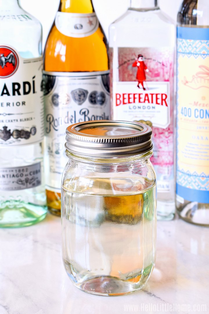 Simple Syrup Recipe Hello Little Home