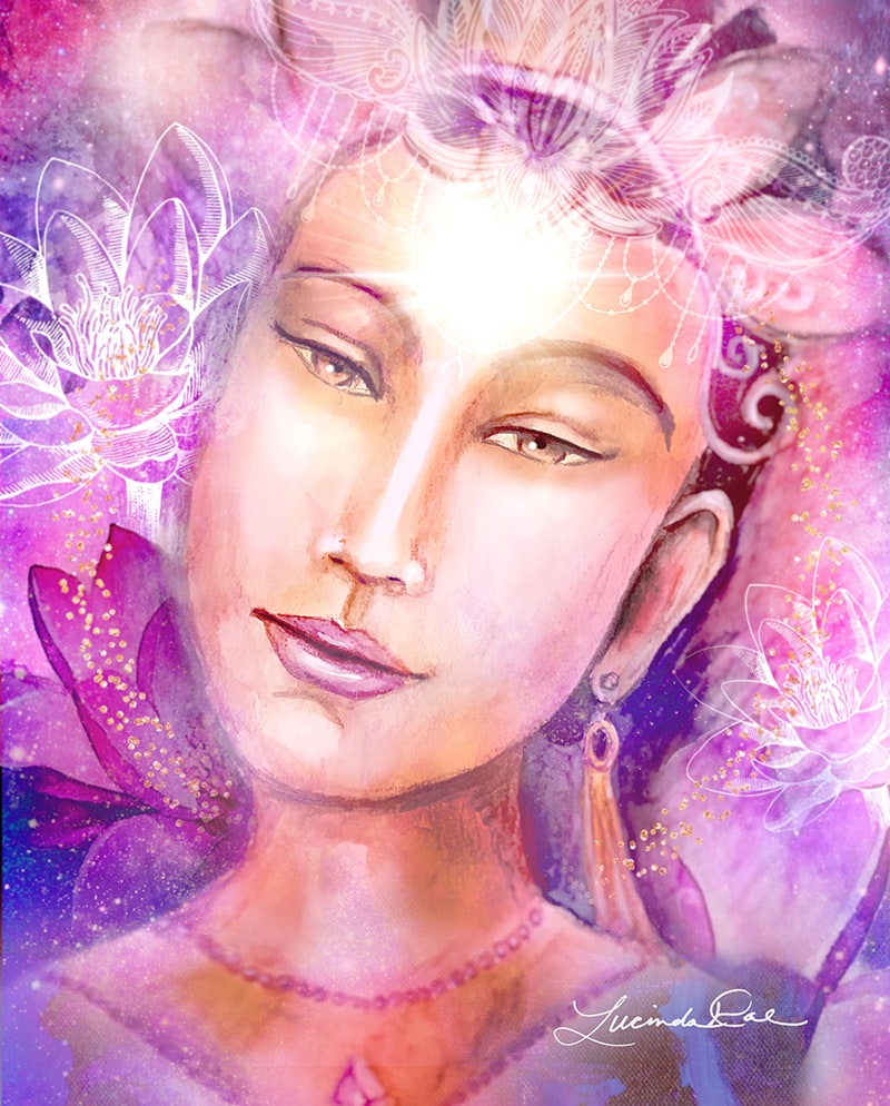 Kuan Yin Art Print Lucinda Rae