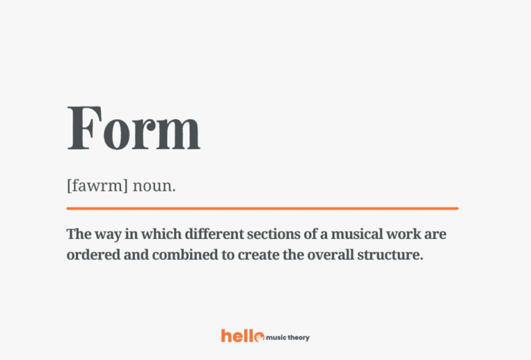 What Is Form In Music?