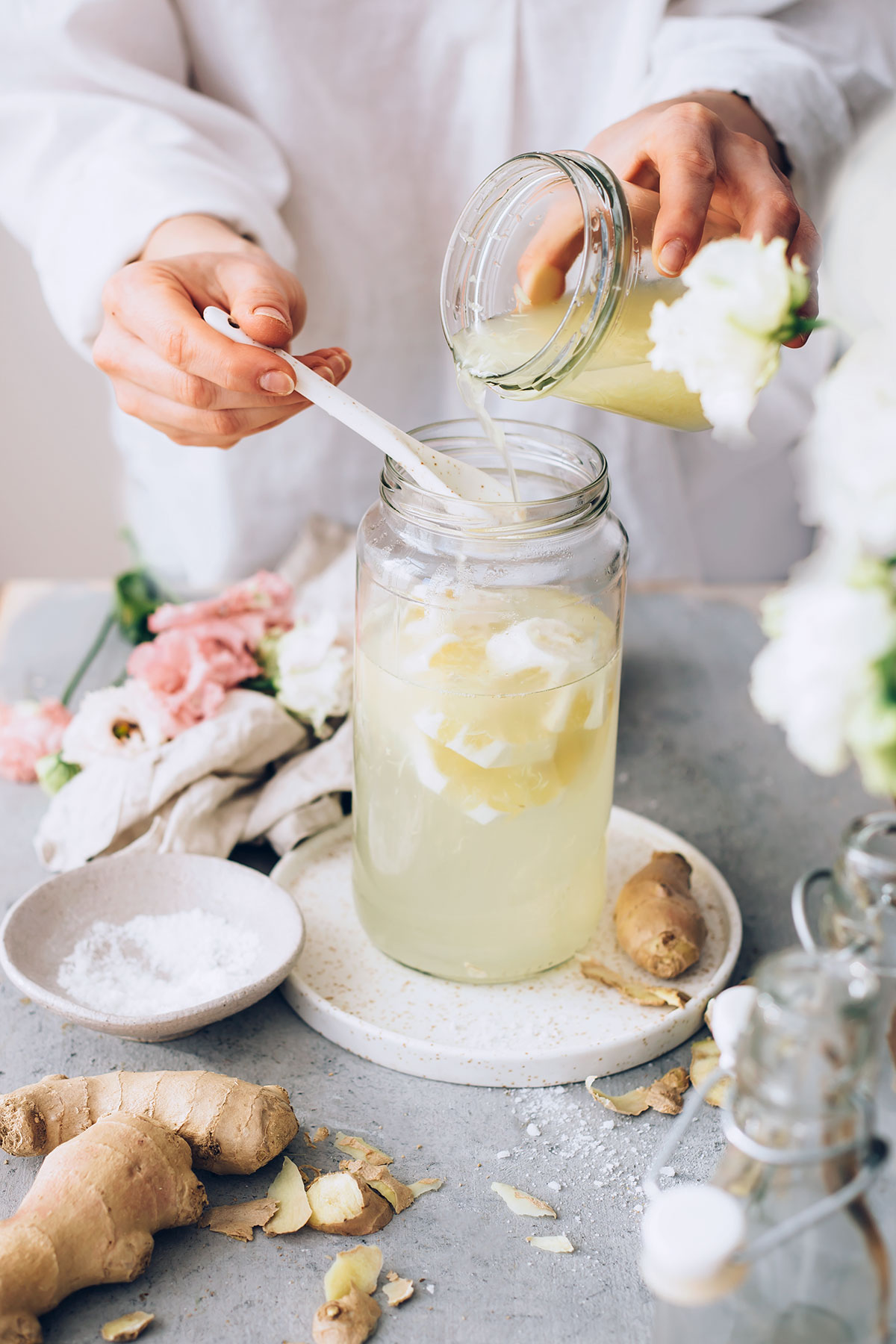 Natural Homemade Ginger Ale Hello Nest