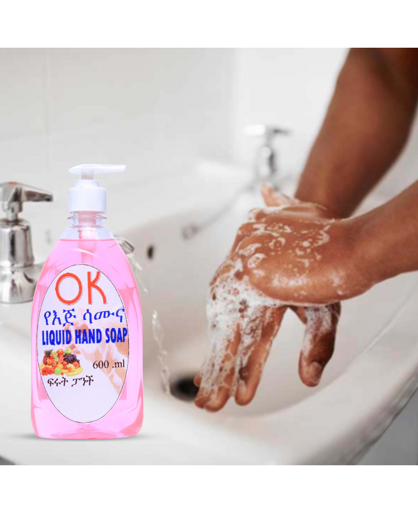 Ok Pure Liquid Hand Soap (600ml)