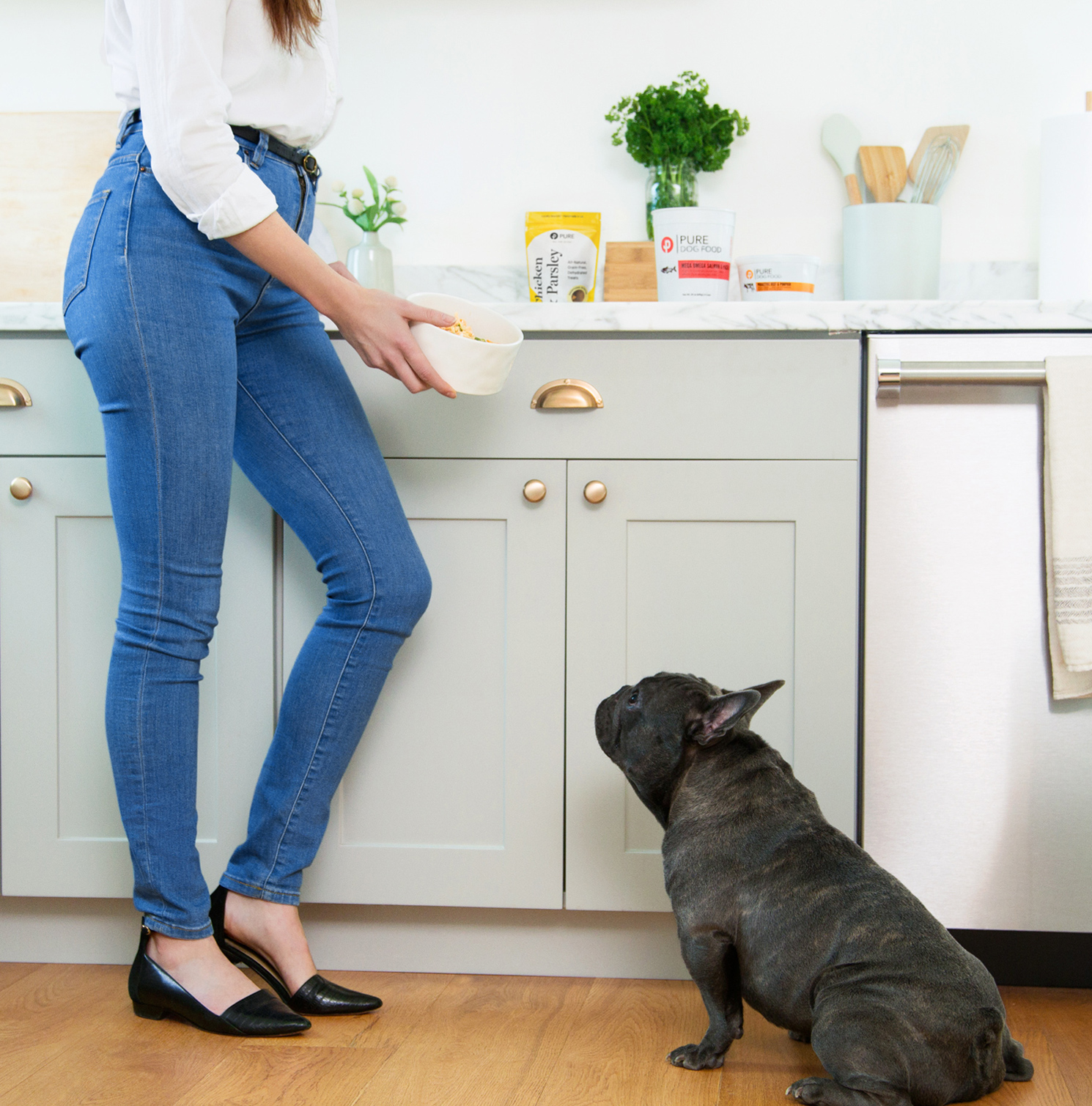 PURE Dog Food Real. Pure. Pet Food.