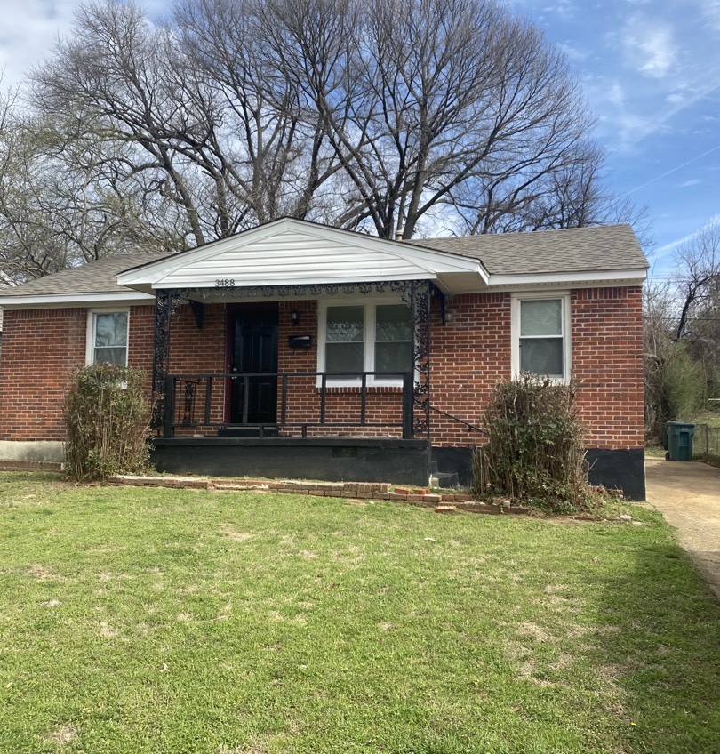 Section 8 houses for rent in Memphis, TN 3bedroom, 1bath for rent