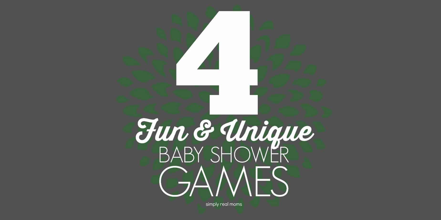 4 Fun And Unique Baby Shower Games Hello Sensible