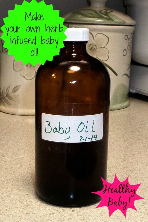 Best Baby Oil DIY Herbal Infusion Hello Sensible