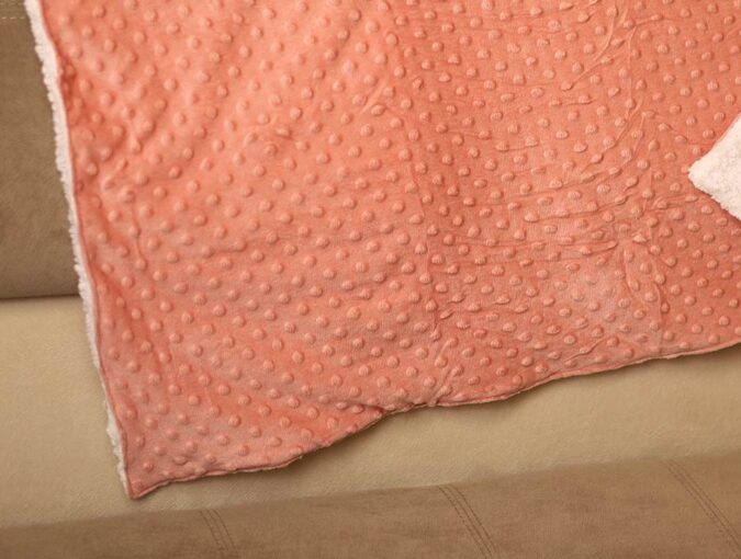 How To Sew Minky Fabric My Clever Tips And Tricks ⋆ Hello Sewing